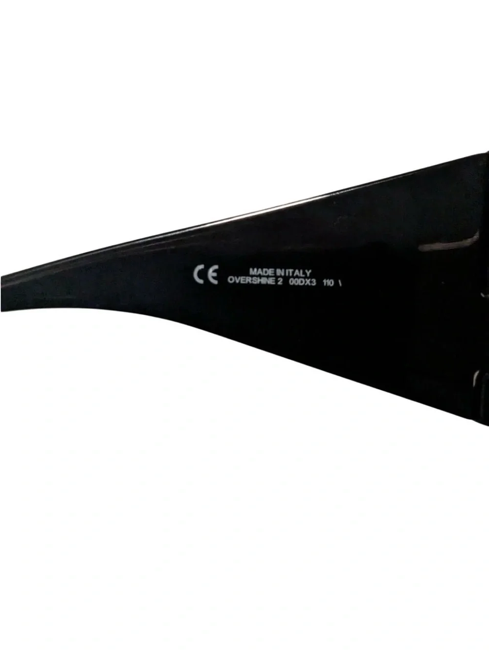Christian Dior Black & Pink Vintage 2000's Overshine 2 Sunglasses